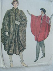 8440 EZ VOGUE COLLAR CAPE LENGTHS PATTERN 8-10,16-18